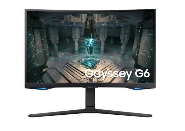 Monitor Samsung G65B Odyssey G6 ukrivljen, 27", VA, 2560x1440, 2x HDMI, DP, USB, WiFi, 240Hz