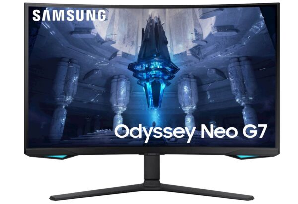 Monitor Samsung G75NB Odyssey Neo G7 ukrivljen, 32'', VA, 3840x2160,,2x HDMI, DP, USB