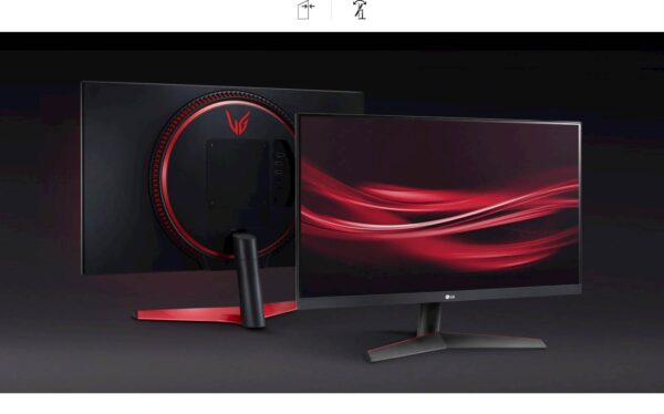 Monitor LG 24GN60R-B Gaming, 23,8", IPS, 144Hz, 16:9, 1920x1080, HDMI, DP - Image 2