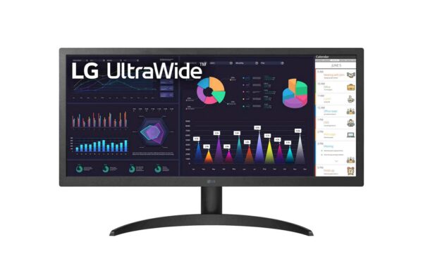 Monitor LG 26WQ500-B UltraWide™, 26'', IPS, 21:9, 2560x1080,75Hz, HDMI