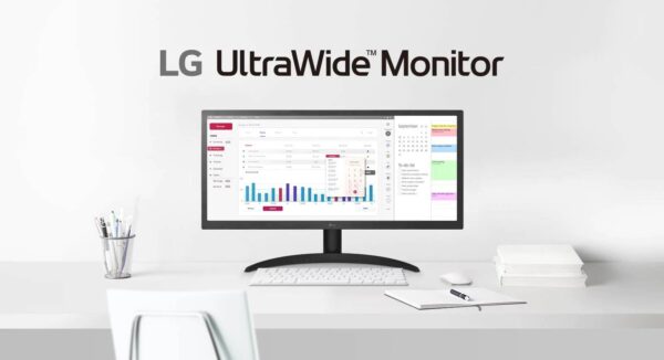 Monitor LG 26WQ500-B UltraWide™, 26'', IPS, 21:9, 2560x1080,75Hz, HDMI - Image 2