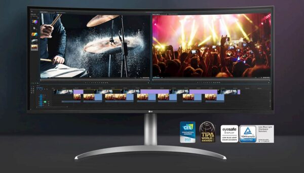 Monitor LG 40WP95CP-W UltraWide™ 5K2K, 40",IPS,21:9,5120x2160,DP,USB-C,HDMI,THUNDERBOLT - Image 3