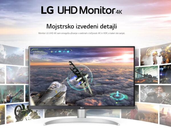 Monitor LG 32UP55NP-W, 32', IPS, UHD 3840x2160, 4K, USB-C 96W - Image 4