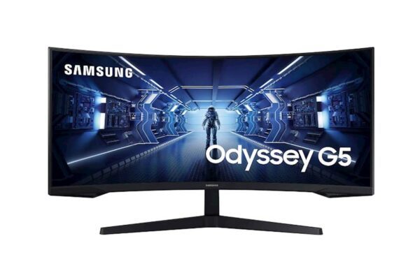 Monitor Samsung G55T Odyssey G5 ukrivljen, 34", VA, 3440x1440, HDMI,DP