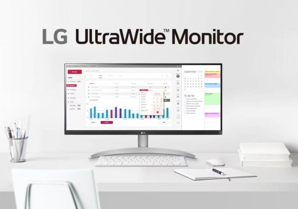 Monitor LG 29WQ600-W, 29", IPS, 21:9,  2560 X 1080, 100Hz, HDMI, USB-C - Image 3