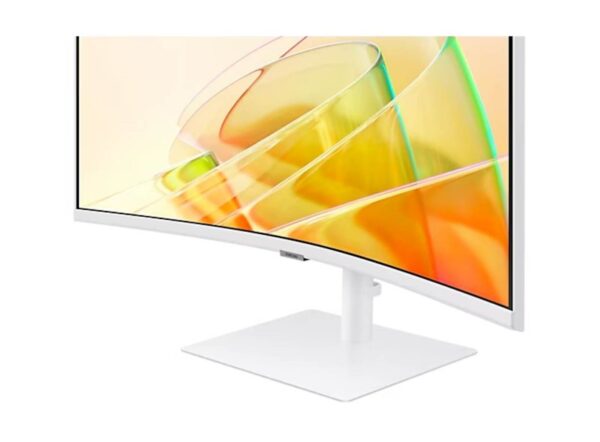 Monitor Samsung S65TC ViewFinity S6 ukrivljen, 34", VA, 3440x1440, HDMI,DP, USB, Thunderbolt, bel - Image 4