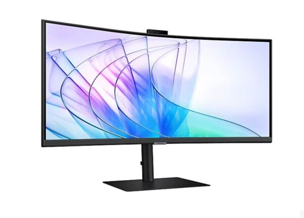 Monitor Samsung S65VC ViewFinity S6 ukrivljen, 34", VA, 3440x1440, HDMI, DP, USB-C, kamera - Image 3