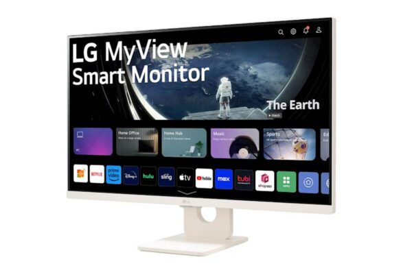 Monitor LG Smart 27SR50F-W, 27", IPS, 16:9, 1920x1080, 2xHDMI, Zvočniki - Image 2