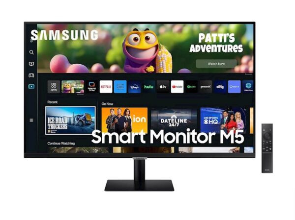 Monitor Samsung Smart M5 M50D FHD monitor, 27", VA, 16:9, 1920x1080, 2xHDMI,SMART, WI-FI, BT