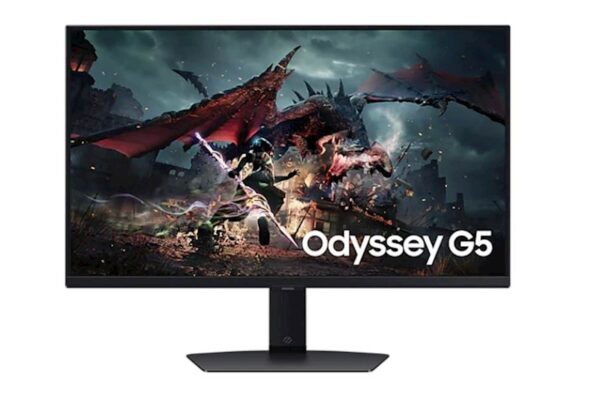 Monitor Samsung Odyssey G5 G50D QHD 180Hz Gaming, 27', IPS, 2560x1440, DP, HDMI