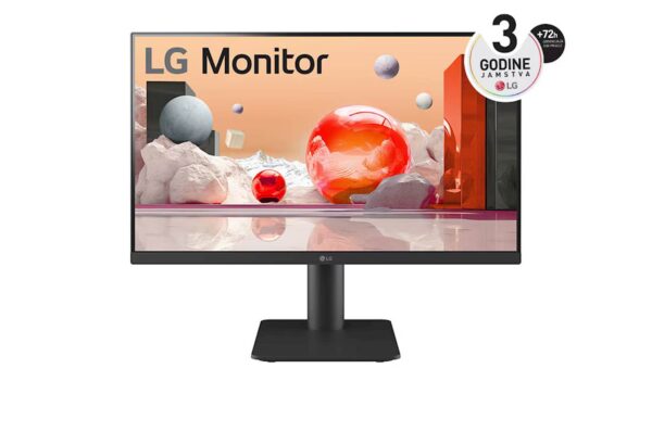 Monitor LG 24MS550-B, 23,8'', IPS, 1920x1080, 100Hz, 2x HDMI, zvočnik