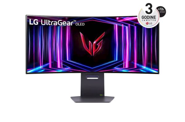 Monitor LG OLED 34GS95QE-B UltraGear™ curved, 33,9", 3440x1440, 2x HDMI, DP, USB