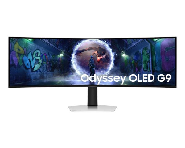 Monitor Samsung 49" OLED G93SD Odyssey G9 ukrivljen, 5120x1440, HDMI, DP, Micro HDMI, USB, 240Hz