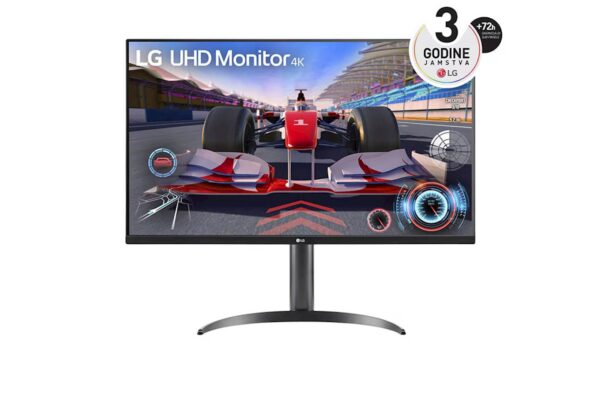 Monitor LG 31,5 32UR550K-B UltraFine, VA, 3840x2160, 2x HDMI, DP, zvočnik