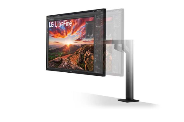 Monitor LG 31,5 32UN880K-B UltraFine Ergo, IPS, 3840x2160, 2x HDMI, DP, USB-C - Image 2