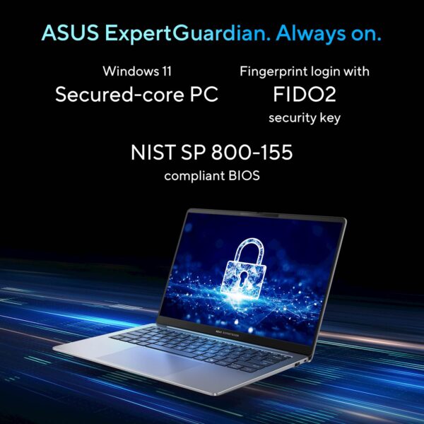 ASUS ExpertBook P5 P5405CSA-WB75D0X Ultra 7 258V/32GB/SSD 1TB/14" WQXGA 400-nits/BL KEY/W11Pro - Image 8