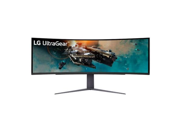 Monitor LG 49" 49GR85DC-B UltraGear ukrivljen, 5120x1440, 2x HDMI, DP, 240Hz