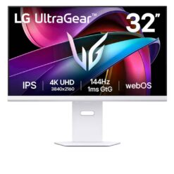 Monitor LG 31,5 32G810SA-W UltraGear, IPS, 3840x2160, 2x HDMI, DP, USB C, AI