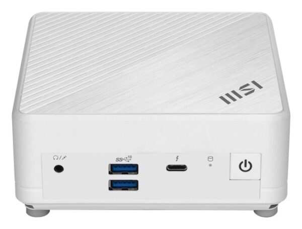 Mini namizni računalnik MSI Cubi 5 12M-264BEU i3 / 16GB / 512GB SSD / Windows 11 Pro / WiFi 6E + BT 5.3 / 1Gbps + 2.5Gbps / bel - Image 2