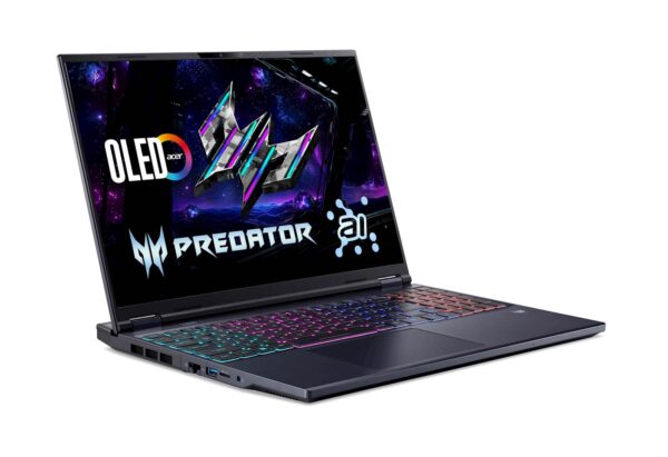 Prenosnik ACER PHN16-73-959A Ultra 9 275HX/32GB/SSD 1TB/16'' WQXGA 240Hz/RTX 5070 Ti 12GB/W11/AI - Image 3