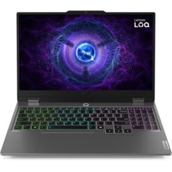 Prenosnik Lenovo LOQ 15IAX9 i5-12450HX / 24GB / 1TB SSD / 15,6" FHD IPS / GeForce RTX 4060 / NoOS / siv