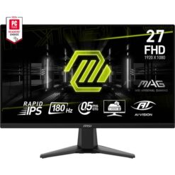 Zaslon MSI MAG 275F 27" / FHD / Rapid IPS / 180Hz / 0,5ms GtG (črn)