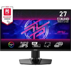 Zaslon MSI MPG 274URF QD 27" / UHD / Rapid IPS / 160Hz / 0,5ms GtG (črn)