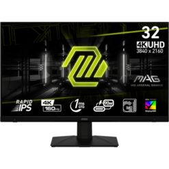 Zaslon MSI MAG 322UPF / 32" / UHD / IPS / 160Hz / 1ms (GtG) / črn