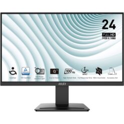 Zaslon MSI PRO MP2412 / 23.8" / FHD / VA / 100Hz / 1ms (MPRT) / črn