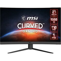 Zaslon MSI G27CQ4 E2 27" / WQHD / VA / 170Hz / 1ms MPRT / ukrivljen (črn)