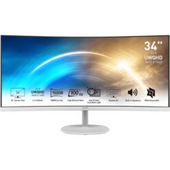 Zaslon MSI PRO MP341CQW 34" / UWQHD / VA / 100Hz / 1ms MPRT (bel)