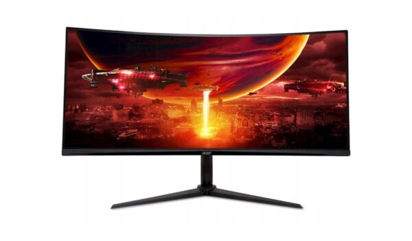 Monitor Acer Nitro XZ342CUV3BMiiphx 86,36 cm (34 ''), UWQHD VA 1 ms 180 Hz ukrivljen 1500R - slika 2