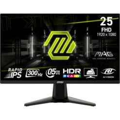 Zaslon MSI MAG 255XF / 24.5" / FHD / IPS / 300Hz / 0.5ms (GtG) / črn