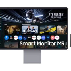 Monitor Samsung 32 OLED M90SF Smart M9, 3840x2160, HDMI, DP, USB-C, Wi-Fi, BT, kamera