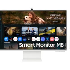 Monitor Samsung 32 M80F Smart M8, VA, 3840x2160, HDMI, USB-C, Wi-Fi, BT, kamera