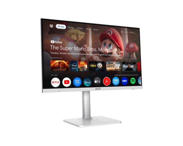 Zaslon MSI Modern MD272UPSW / 27" / 4K UHD / IPS / 60Hz / 4ms (GtG) / KVM / bel - nastavljiv po višini - PD 65W - slika 2