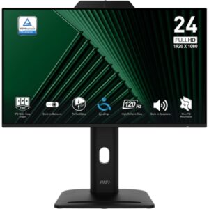 Zaslon MSI PRO MP242PMG / 23.8" / FHD / IPS / 120Hz / 1ms (MPRT) / črn - nastavljiv po višini