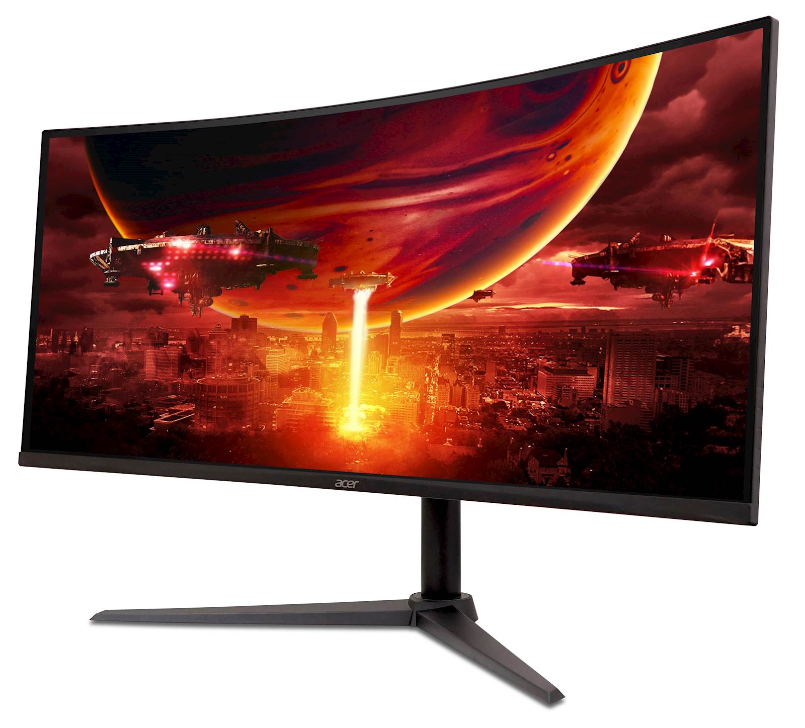Monitor Acer Nitro ED340CUS3bmiipx 86,36 cm (34 ''), UWQHD VA 1 ms 180 Hz ukrivljen 1500R