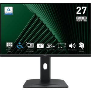 Zaslon MSI PRO MP275PG / 27" / FHD / IPS / 100Hz / 1ms (MPRT) / črn - nastavljiv po višini