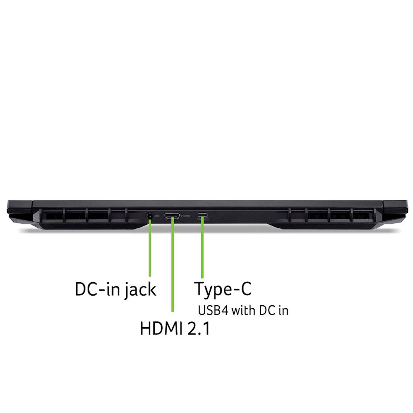 Prenosnik ACER Nitro 17 ANV17-41-R541 R7-260/32GB/SSD 1TB/17,3''QHD IPS 165Hz/RTX 5060/W11 - slika 7