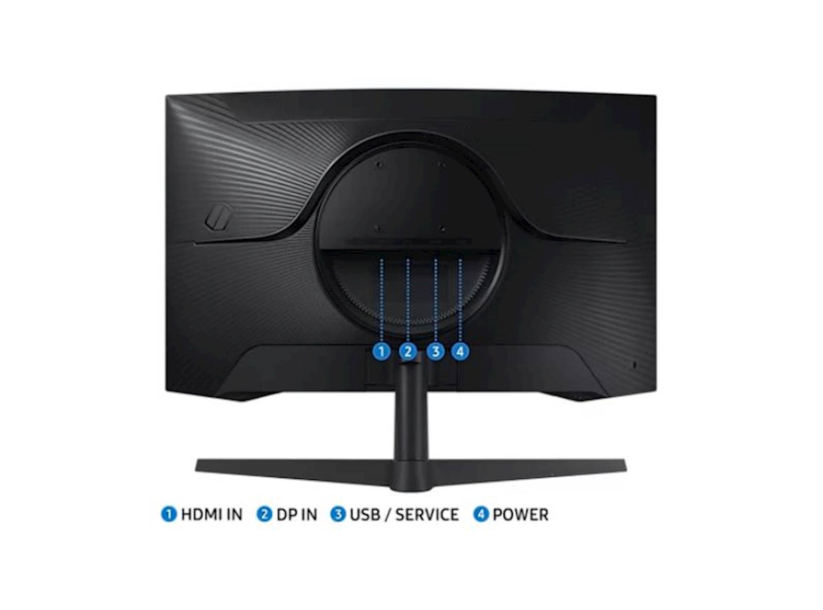 Monitor Samsung 27" G55C Odyssey G5 ukrivljen, VA, 2560x1440, DP, HDMI - slika 4