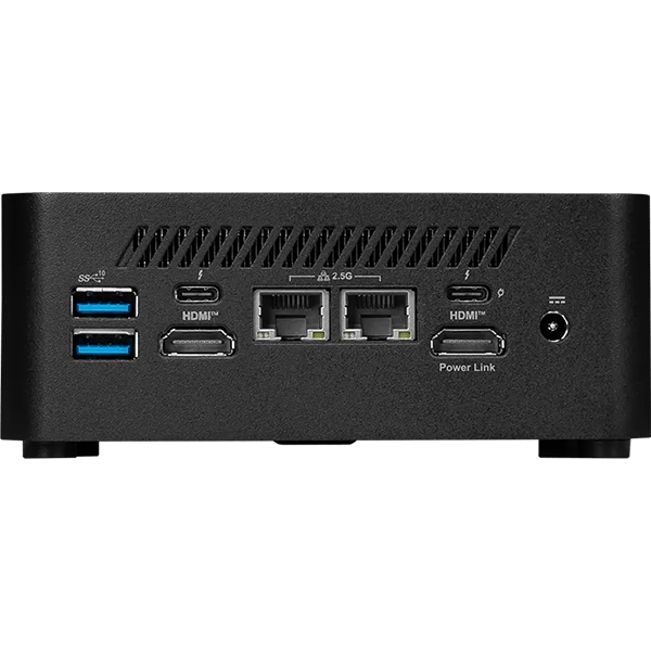 Mini namizni računalnik MSI Cubi NUC 1MG-014BEU barebone Core 3 / Wi-Fi 6E + BT / 2x2.5Gbps (črn) - slika 5
