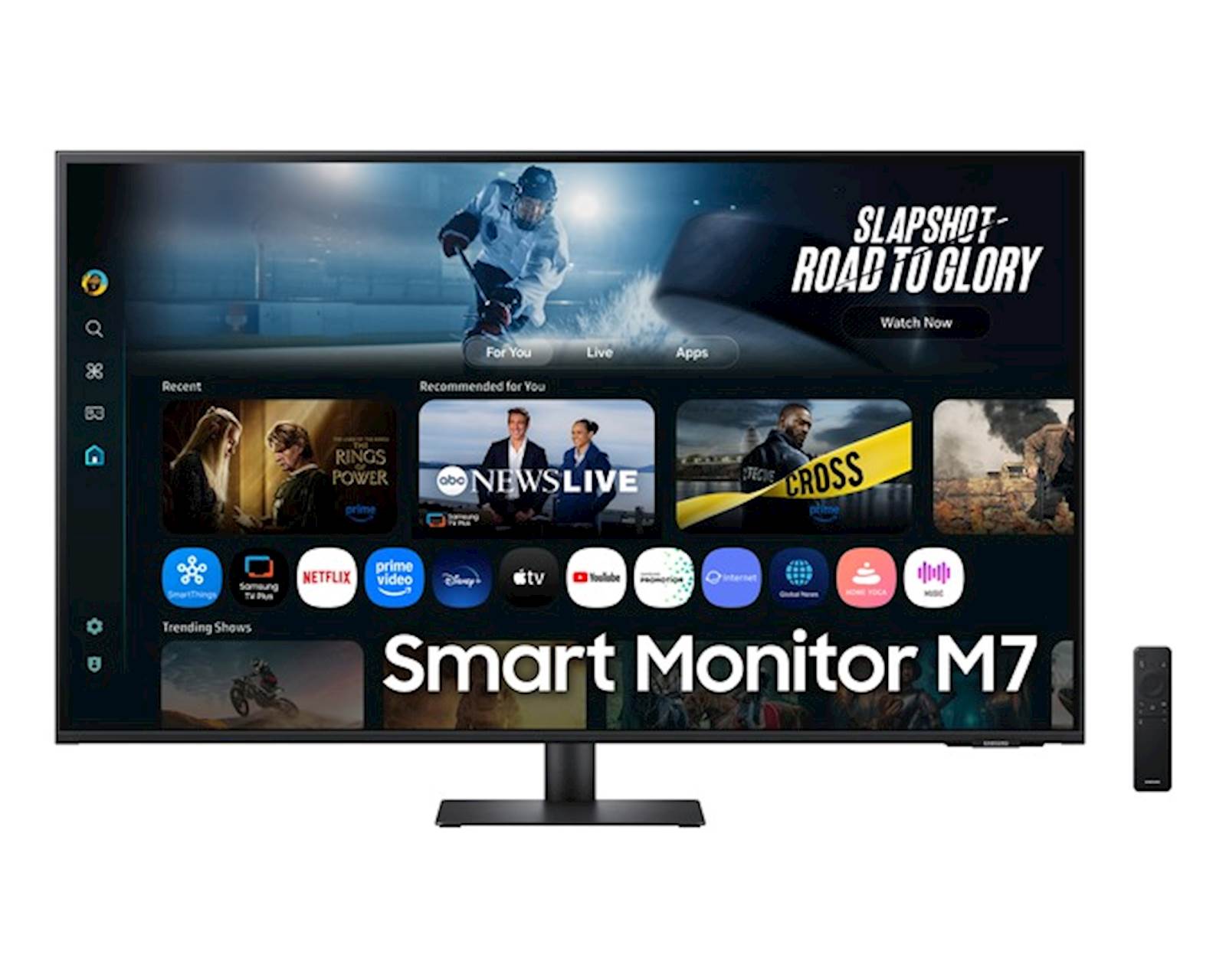 Monitor Samsung 43 M70F Smart M7, VA, 3840x2160, 2x HDMI, USB-C, Wi-Fi, BT