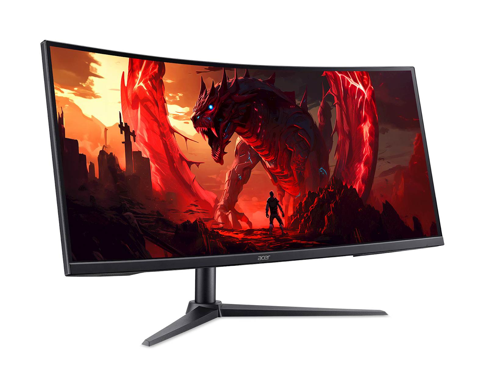 Monitor Acer Nitro XZ340CURW0bmiiphx 86,36 cm (34 ''), WQHD VA 1 ms 240 Hz 1500R ukrivljen - slika 2