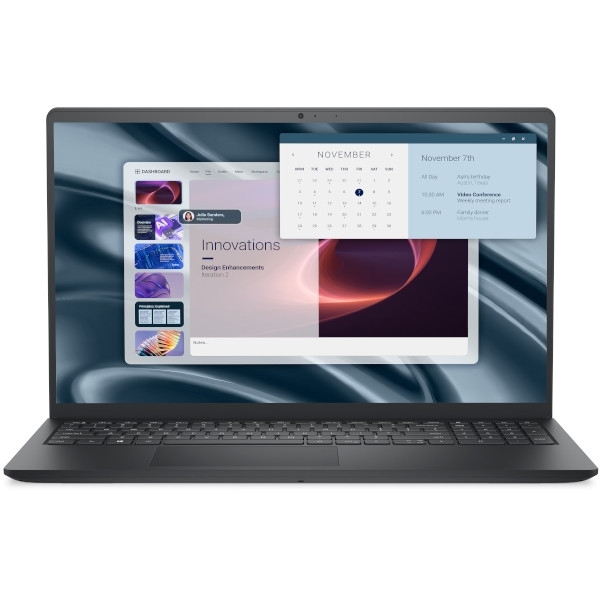 Prenosnik DELL Pro 15 Essential PV15255 Ryzen 5 / 8GB / 512GB SSD / 15,6" FHD / W11H / črn