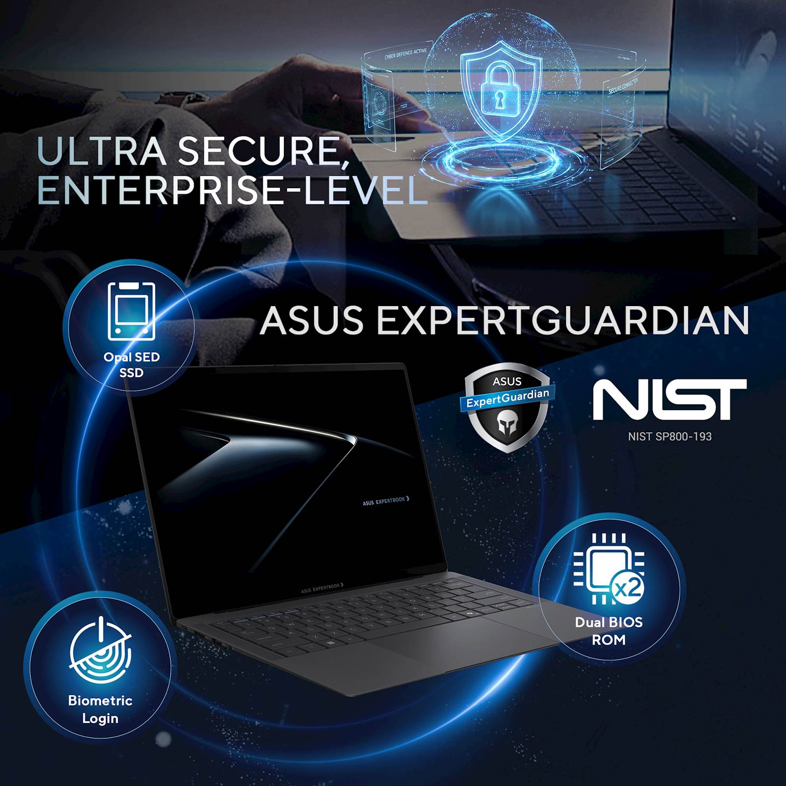 ASUS ExpertBook Ultra B9406CAA-WB358H8D0X Ultra X7 358H/32GB/SSD1TB/14" Tandem OLED 2,8K/W11Pro/3Y - slika 9