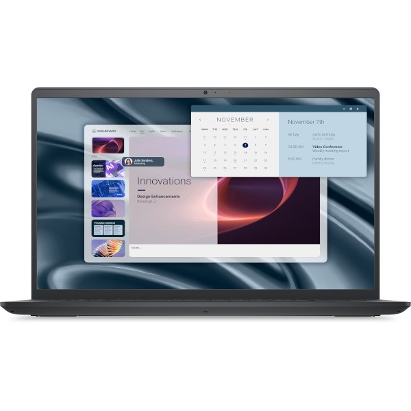 Prenosnik DELL Pro 15 Essential PV15250 Core 3 / 8GB / 512GB SSD / 15,6" FHD / DOS / črn - POŠKODOVANA EMBALAŽA!