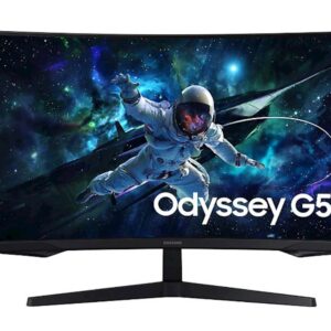 Monitor Samsung 27" G55C Odyssey G5 ukrivljen, VA, 2560x1440, DP, HDMI