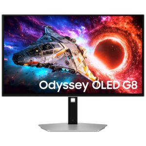 Monitor Samsung 27 OLED G80SH Odyssey G8, 3840x2160, 2x HDMI, DP, USB-C, 240 Hz