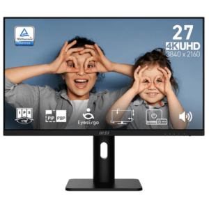 Zaslon MSI PRO MP273UP E6 / 27" (68,5 cm) / 3840 X 2160 / 60Hz / 4 ms / Pivot